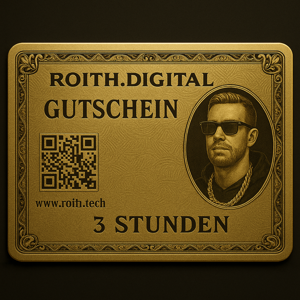 Gold-Gutschein: 3 Stunden Studio Session